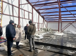Ирина Горбачева проинспектировала строительство нового модульного здания для пожарных и спасателей в поселке Ванино